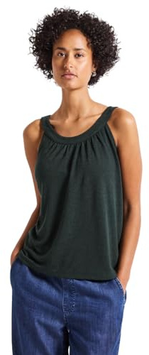Street One dam linne-look sommartopp, Pine Grove Green, 42