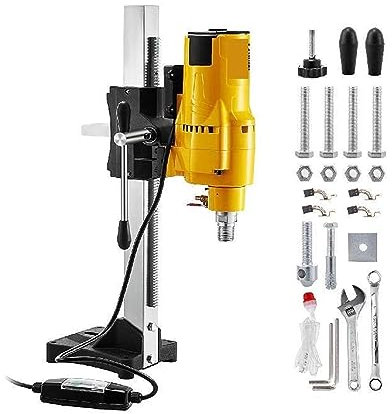 205mm Verticale Diamond Core Drill Rig Stand 3980W Heavy Duty Engineering Bench Perforatrice for marmo in calcestruzzo a secco Utensili elettrici, da giardino e manuali