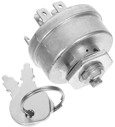 HOMOBABE Interruttore Accensione Tosaerba Compatibile con Chiave Avviamento Facile e Stabile per Tosaerba Resistente e Affidabile Installazione