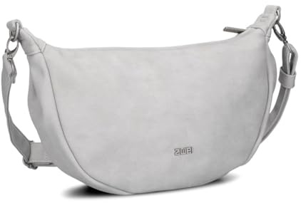 Zwei Damen Handtasche Mademoiselle.M M70 Moon-Bag 4 Liter Trend-Tasche in Halbmond-Form vielseitig als Bauchtasche Crossbody-Bag Abendtasche Umhängetasche zu tragen