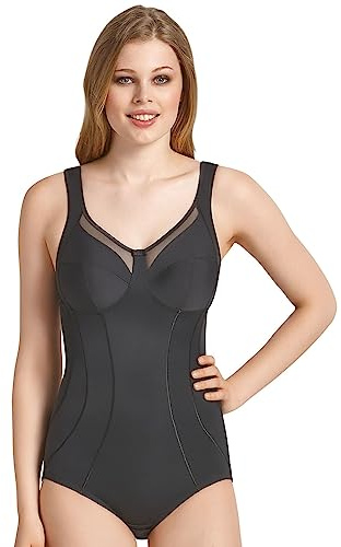 Anita Damen Body 3459 Komfort-Korselett Clara Gr. 95E Schwarz (schwarz 001)
