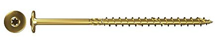 Fischer Spanplattenschraube FPF-WT 8,0x380 Teilgewinde YZP 50 Stück 659259