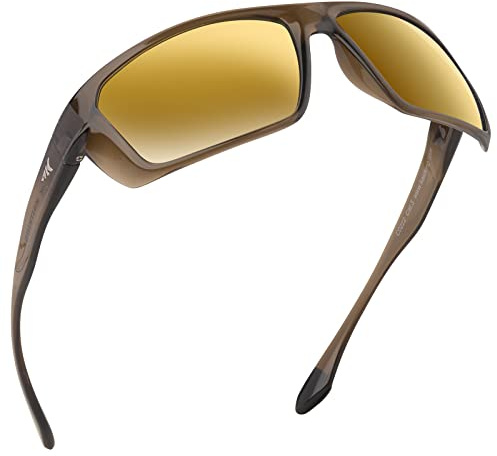 KastKing Huzzah Polarized Sport Sunglasses for Men and Women, Ideal for Driving Fishing Cycling and Running,UV Protection