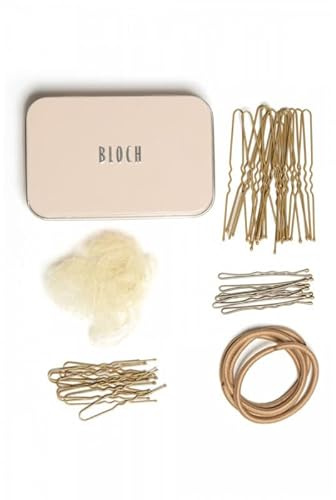 Kit per Capelli A0801 Unisex Chignon Retine per Capelli Forcine Aperte Chiuse Elastici Coda di Cavallo Ballerina Etoile Sport Danza Classica Ballo Saggio Fitness Palestra (Blonde)