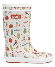 Aigle LOLLY POP F Bottes en Caoutchouc Fourrées | Doublure Chaude en fourrure synthétique – Imperméabilité Totale, Confort Thermique & Semelle Antidérapante
