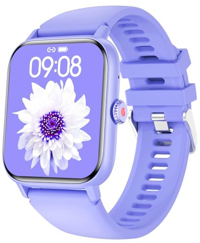 Schrittzähler Uhr Damen Klein Smart Watch Damenuhr Fitnessuhr Smartwatch mit Blutdruckmessung Fitnesstracker Sportuhren Herren Laufuhr Outdoor Telefonfunktion Gesundheitsuhr Pulsuhr Fitness Tracker