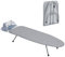 LOFTEY Table Top Ironing Board with Iron Rest, Small Folding Ironing Board with 8mm 100% Cotton Pad, Anti-slip Feet, Perfect for Small Spaces, 80 x 30 cm, Silver