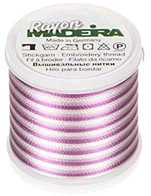 Madeira Rayon No.40 Maschinenstickgarn, 200 Meter Länge, #2014 Violett