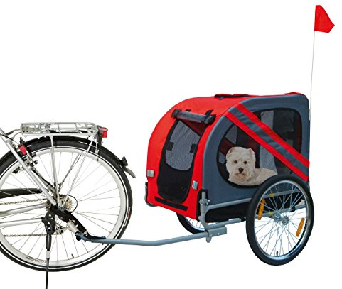 Karlie Doggy Liner Economy L: 125 cm B: 95 cm H: 72 cm rot-schwarz