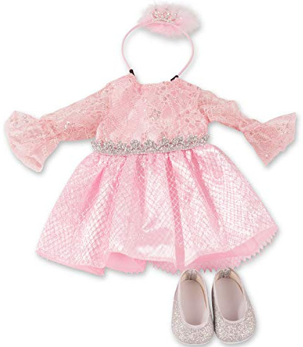 Götz 3402677 Kombination Könglich - 4-teiliges Bekleidungs- und Zubehörset Gr. XL für Stehpuppen mit Einer Größe von 45 - 50 cm