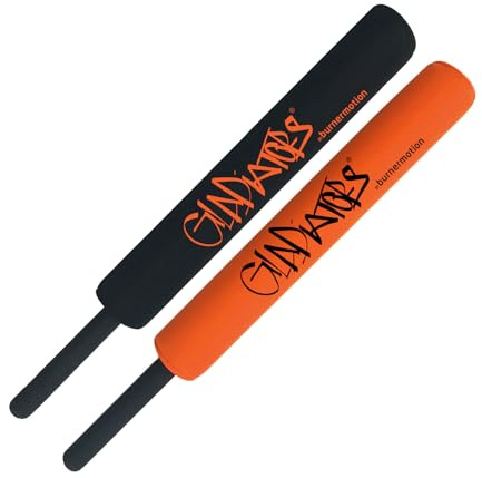 Burnermotion Anti-Aggressionsschläger Gladiators Bats - Kinderschläger aus Schaumstoff und Kunststoff - Set mit 2 Schwertern - Für Kinder bis 12 Jahre