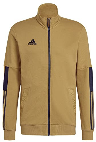 adidas Men's Tiro Jacket, Golden Beige, M