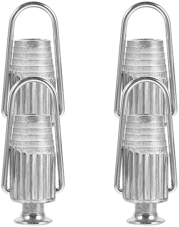 Cabilock Clothesline Tensioners Metal Rope Tightener Aluminum Laundry Gadgets 4 Pack