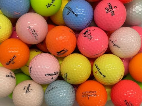 Pro Lake Balls Farbige Optic Golf Lake Balls – Pearl/Grade A (nicht neu), wählen Sie 24,48 oder 100 Stück