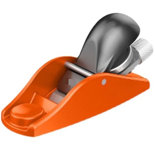 KONGMM Portable Wood Planer, Small Wood Planer Iron Trimming Plane Hand Pushing European Style Trimming Short Planer Woodworking Smooth DIY Shaving Tools for Furniture Repair and DIY Wood Crafts