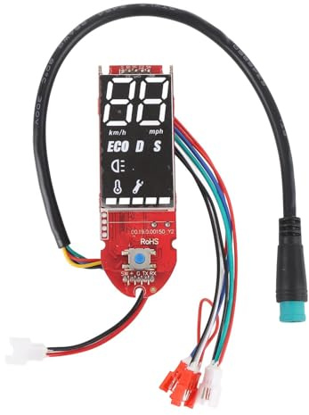 BuyWeek Elektroroller Dashboard für Xiaomi M365/M365 Pro, E-Scooter Armaturenbrett Bluetooth Verbindung E-Roller Leiterplatte Ersatz