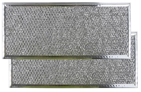 Filtre À Graisse For Four À Micro-ondes W10208631, Compatible Avec GE, Maille En Aluminium Argentée, Compatible Avec Whirlpool, W10208631