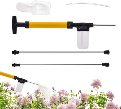 Pulvérisateur à Poudre avec 2 Perches d'Extension pour Épandage