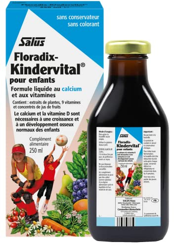 Salus Kindervital Pour Enfants Croissance et Développement Osseux 250 ml