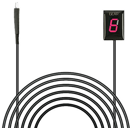 IDEA Motorbike Gear Indicator for Honda 2003-2019, Waterproof LED Display Motorcycle Indicator