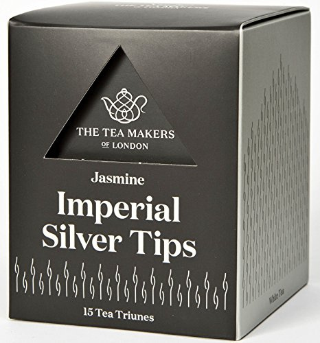 The Tea Makers of London Imperial Jasmine Silver Needle White Tea 15 Tea Triunes