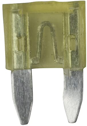 OROK - Lot de 10 Mini fusibles 20A enfichables Vert, fusible Voiture 20A, Mini fusible Plat - pour Tous Types de véhicules (véhicules Utilitaire, engins agricoles) - Fusibles Plats pour Auto