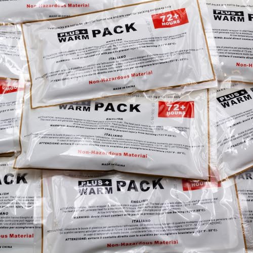 Terra Exotica Heat Pack 72 Stunden - 1, 5, 10, 25 o. 50 Stück - Wärmekissen für den Tierversand oder Pflanzenversand - Aktivierung durch Luftkontakt - Universalwärmer (10 Stück)