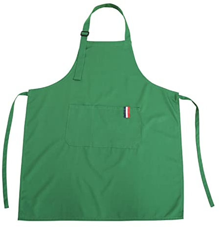 BATTTX Arbeiten Schürze, Tischlerschürze Schweißerschürze Wasserfest Canvas Werkzeugschürze Herren Damen,Perfekt for Garten Keramik Werkstatt Garage
