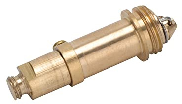 for 36mm Tap Pop-Up Basin Waste Sink, Push Button Click Clack with Bolt,Basin Sink Waste Push Button Brass Slotted for Overflow Waste, Suitable for Kitchen Bathroom Washbasin