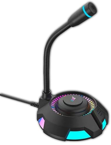 Cool Micrófono Gaming USB Led RGB
