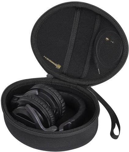 Khanka Harte Tragetasche Ersatz für Pioneer DJ CUE1/HDJ-CUE1-BT Bluetooth On-Ear-DJ-Kopfhörer, nur Hülle.