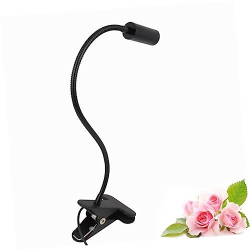 Lámpara De Lectura Led Con Clip De 3 W Para Escritorio Mesita De Noche Taller Luz Blanca Brazo Oscilante Flexible Sin Parpadeo