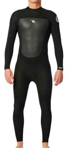 RIP CURL Omega 5/3 Back Zip Full Suit 2024 Black, L