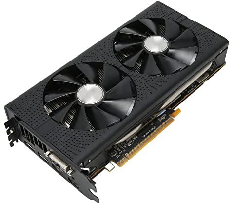 RX580 8 GB Grafikkarte, GDDR5, 256 Bit, PCI Express 3.0 X16, 1306/8000 MHz, 3840 X 2160, Gaming-Grafikkarte mit 2 HDMI-, DVI-D- und 2 DP-Anschlüssen, VBESTLIFEouaw3m9stb