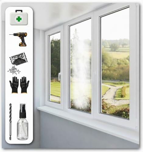 4 x Window Kit Clears trapped Moisture Inside Failed Double Glazing Windows | Has your window failed? try a Clearviewkit