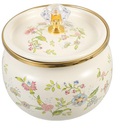 Ciieeo 5 Tarros De Sal Para Té Salero Condimentos Azucarero Con Tapa Salero De Porcelana Tarro De Galletas Pimienta Harina Tarro De Porcelana Para Condimentos Tarro De
