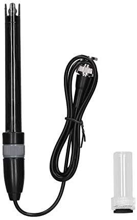 TOOLSGO Kunststoffglas pH-Elektrode mit BNC-Anschluss pH-Meter Ersatz-Elektrode für Labor, Aquarien und Wasseranalysen