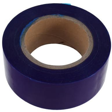 LOLIPPYY Pellicola Protettiva Cerchioni Auto Blu PE 1 Rotolo per Montaggio | Nastro Adesivo ad Alta Tenuta, Protezione per Ruote e Mozzi Durante Cambio Gomme, Adesivi Cerchioni Moto