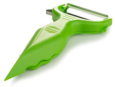 Börner Éplucheur 6 en 1 avec 6 fonctions Pour pommes de terre/asperges vert