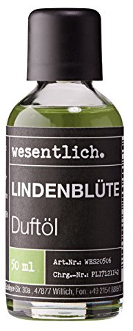 wesentlich. Duftöl Lindenblüte 50ml - feiner Duft für Diffuser und Lampe - als Raumduft oder zur Kerzenherstellung - pure Premium Öle aus Deutschland