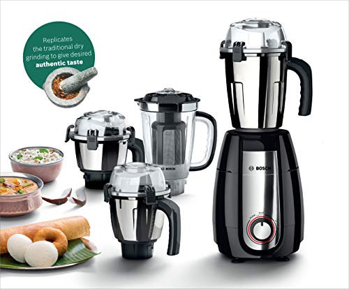 Bosch TrueMixx Pro 1000 W Black Blender MGM8842MIN