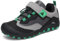 Mishansha Niños Zapatillas de Senderismo Transpirable Antideslizante Zapatos para Correr Unisex Calzado Deportivo Exterior, Tinta Negro 25 EU