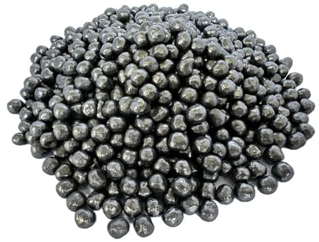 2lb Bag of #7 Lead Shot Balls - 99.9% Pure (7.5mm) - Heavy Duty Ballast Weights for Sleds, Scuba Diving, Hunting, Fishing, and More