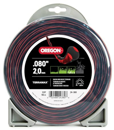 Oregon TerraMax 080 Trimmerschnur, strapazierfähig, 0,8 x 90 m | Oregon TerraMax 080 Trimmerschnur, strapazierfähig, 0,8 x 90 m
