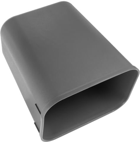 Cabilock Poubelle Simple à Cendres 14l en Abs Léger sans Couvercle pour Salle de Bain et Chambre, Design Moderne et Usage Facile pour Maison Couleur Aléatoire