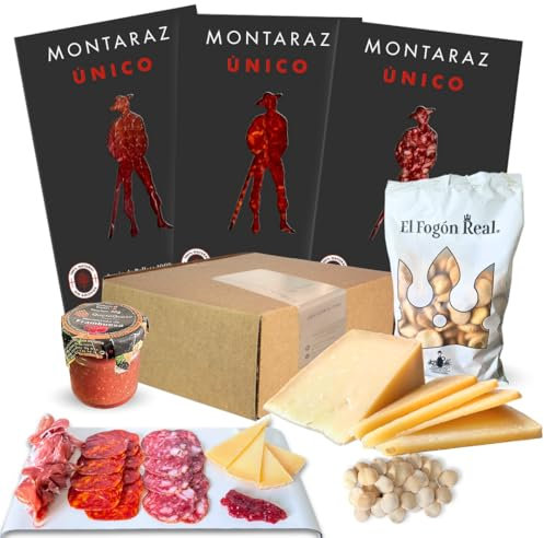 Amaisso® Caja de Quesos Regalo Gourmet | Cestas Regalo | Surtido 2 Cuñas Queso Curado, Mermelada Artesana y Picos de Pan | Quesos Artesanos | Queso Manchego y Queso Payoyo | Pack Picoteo