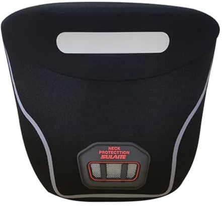 Hrtyvhin Supporto per collo esterno per motociclista accessorio per la protezione del collo della moto per gli appassionati di corse