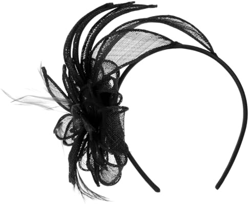 Seeberger Vanola Sinamay Fascinator Haarschmuck Kopfschmuck Haarreif Damen - Frühling-Sommer Sommer