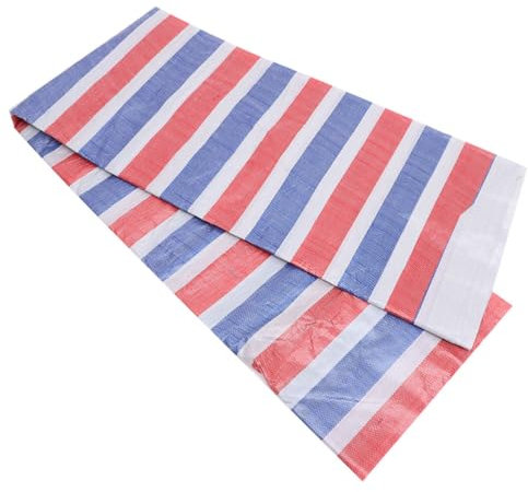 Toyvian Lona de PVC para Exterior, Protección contra Lluvia y Rayos UV, Uso Doble Cara, Adecuado para Techo y Tienda
