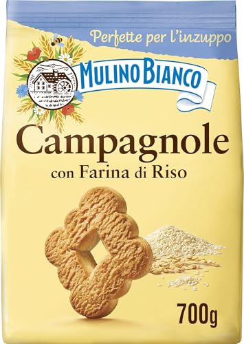 Mulino Bianco Biscotti Frollini Campagnole, 700g | Colazione Ricca di Gusto